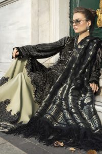 Maria B Latest Winter Linen Dresses Fancy Shawl