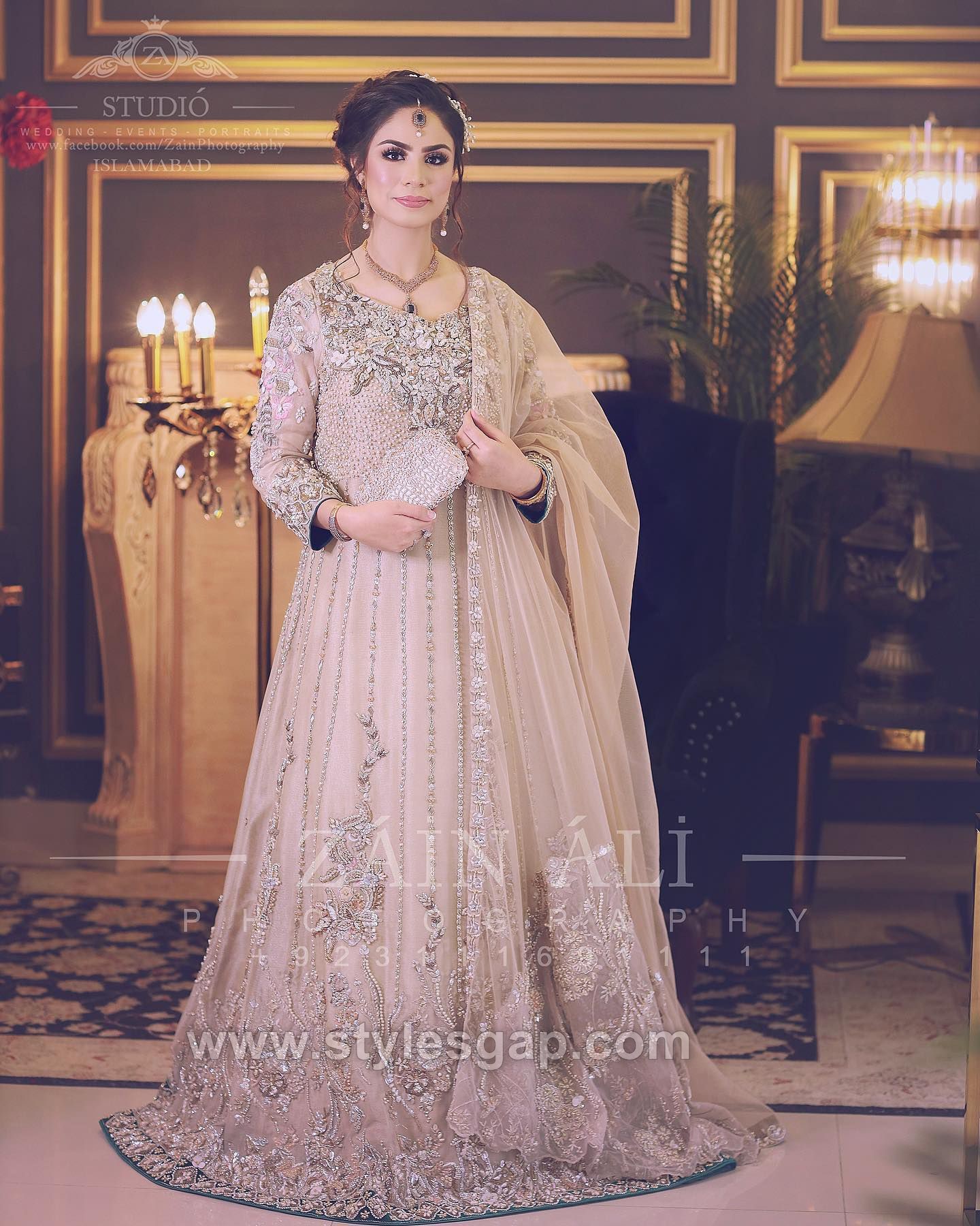 Elegant Pakistani Frock Designs 2017