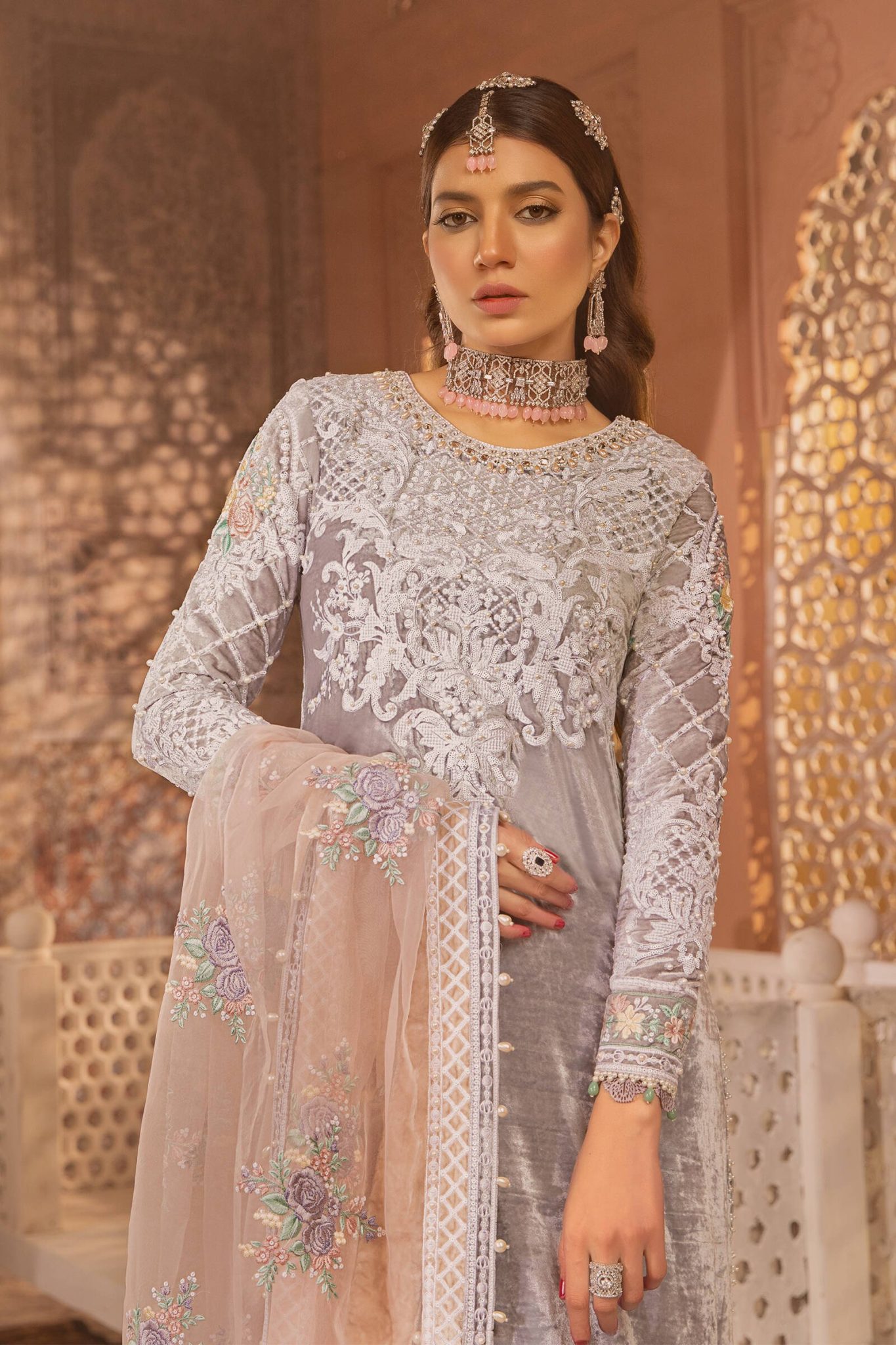 Maria B Velvet Formal Winter Party Wear Dresses 2025