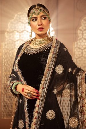 Maria B Velvet Formal Winter Party Wear Dresses Collection