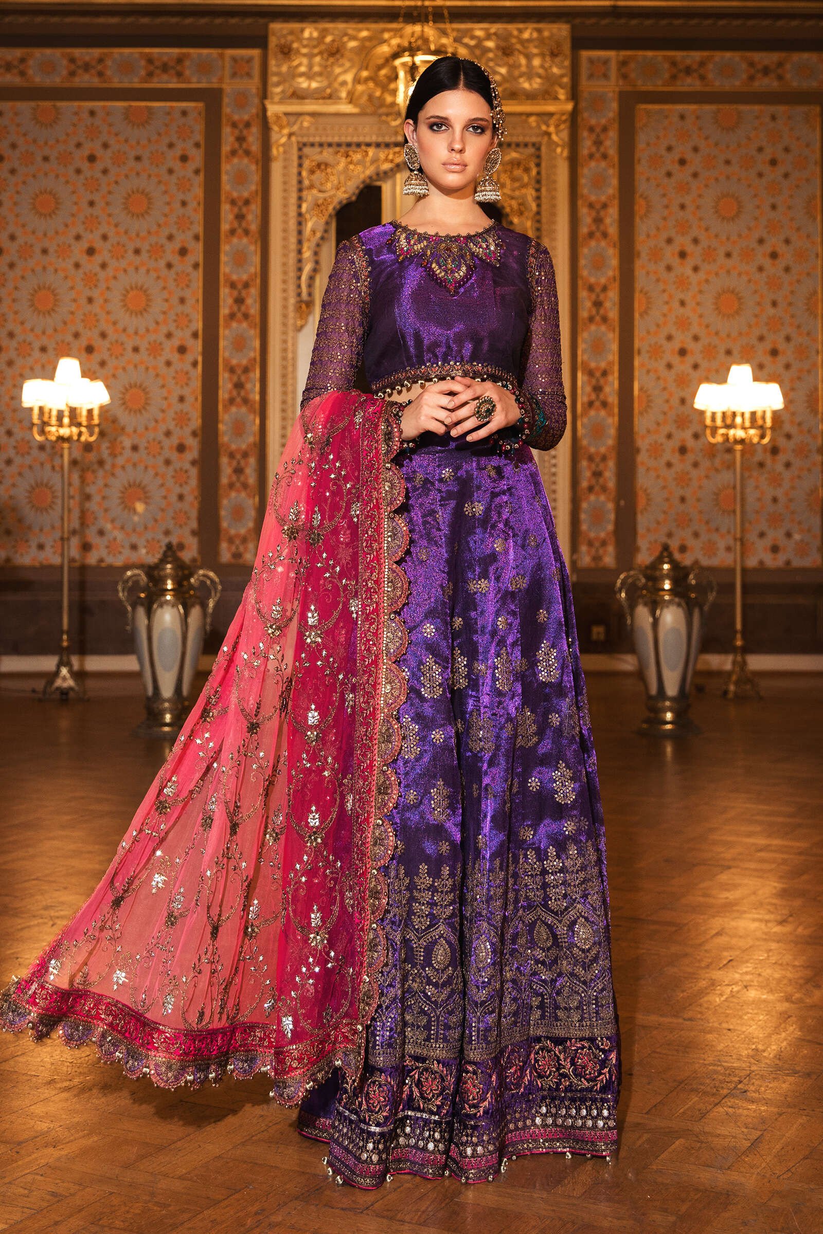 Maria B Embroidered Formal Winter Dresses Collection (20)