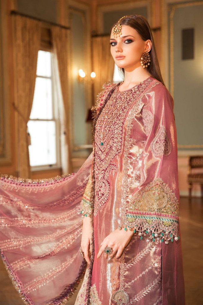 Maria B Embroidered Formal Winter Dresses Collection (25)