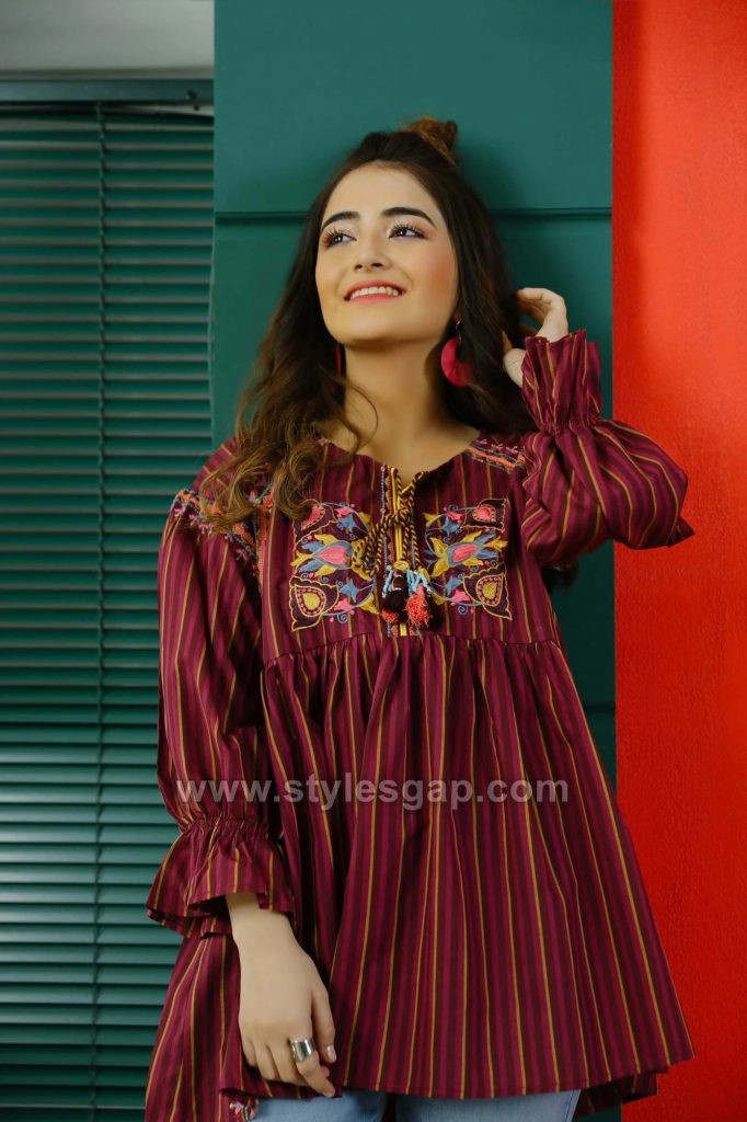 short frock style kurtis