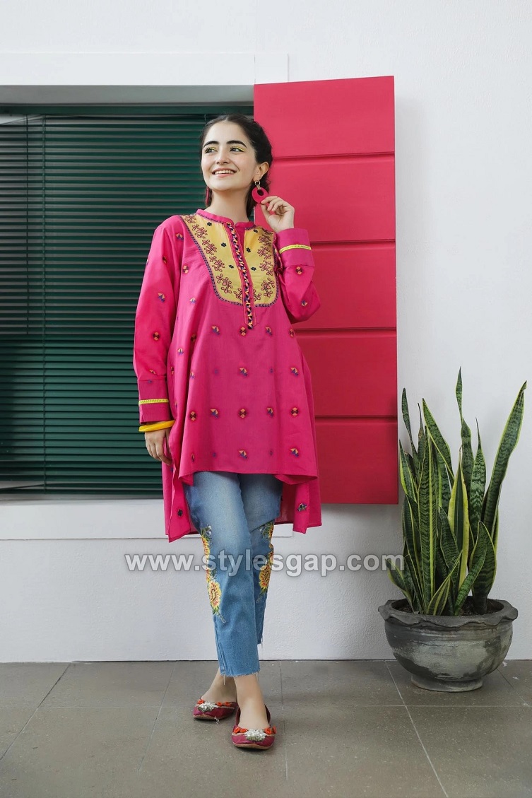 Cotton A-Line Ladies Kurti, Age Group: 14-80 Year at Rs 425/piece in Jaipur