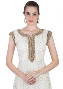 Fancy Indian Neckline Gala Designs