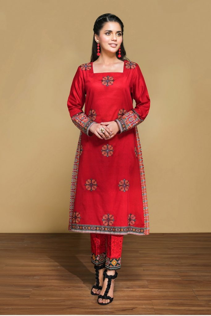 Nishat Linen Spring Summer Collection 2021 Best Lawn Dresses (1