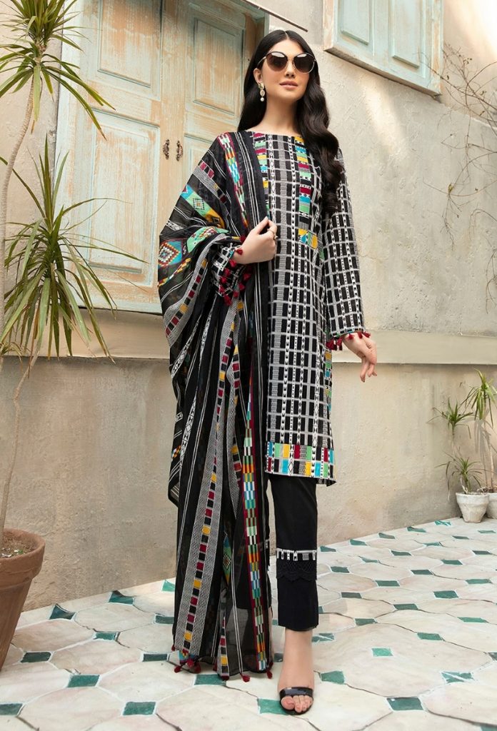Nishat Linen Spring Summer Collection 2021 Best Lawn Dresses (6