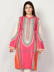 Complete your look with Elegant Silk Kurti Designs | Libas