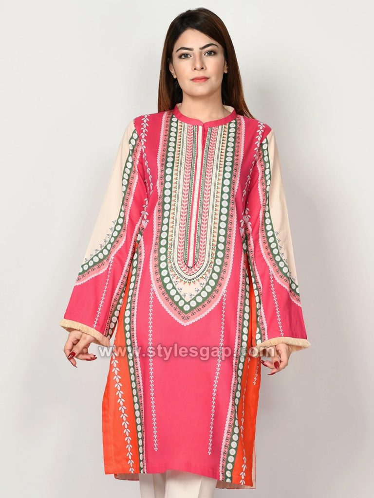 Latest Summer Lawn Kurta Designs 20242025 Stitching Styles