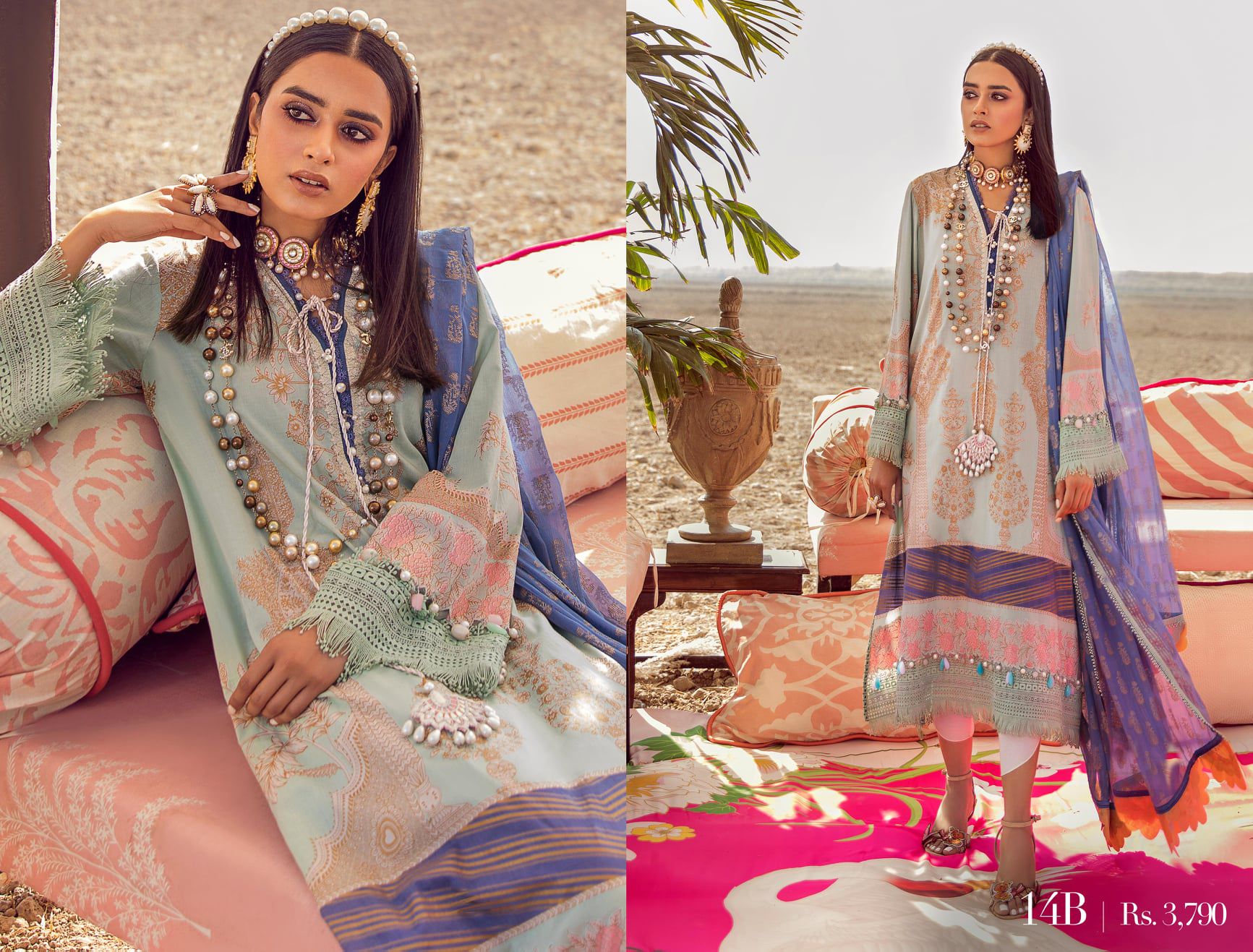 Sana Safinaz Muzlin Collection Summer Lawn Suits