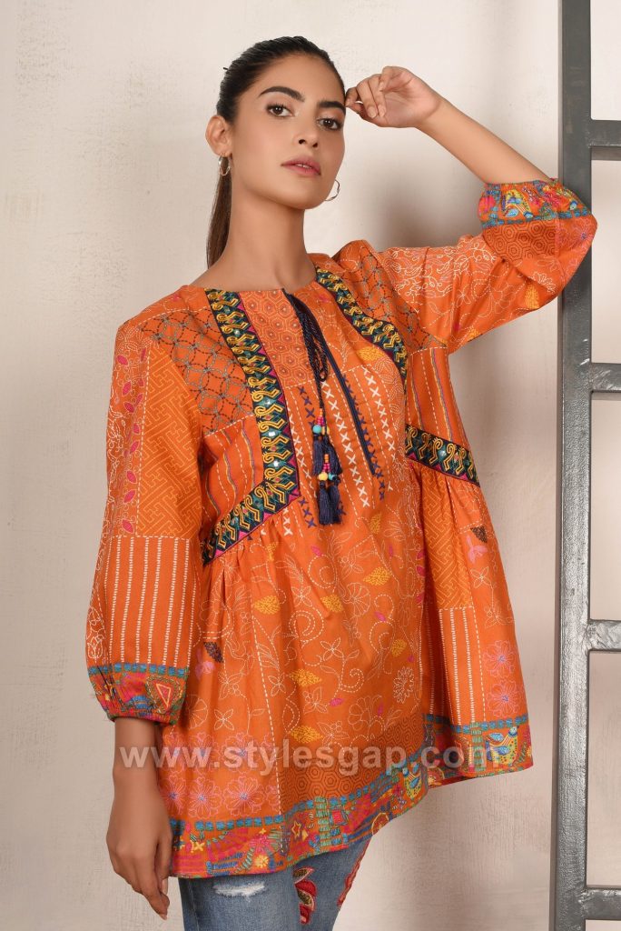 kurti neck gala design
