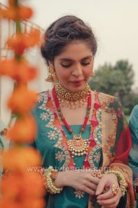 fancy embellished necklines