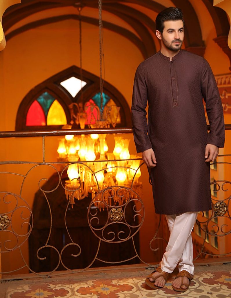 Latest J. Eid Kurta Shalwar Kameez Waistcoat Designs 20232024