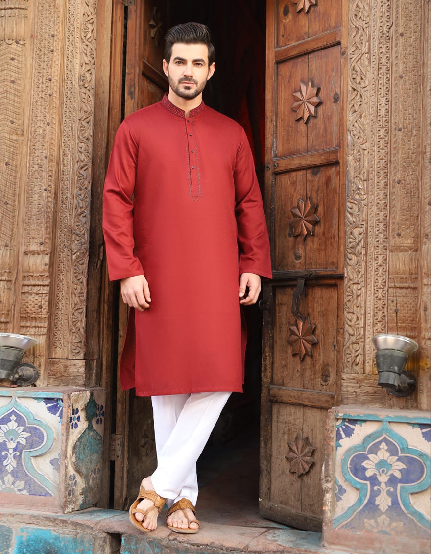 Latest Eid Kurta Shalwar Kameez Waistcoat Designs 2023-2024 | atelier ...