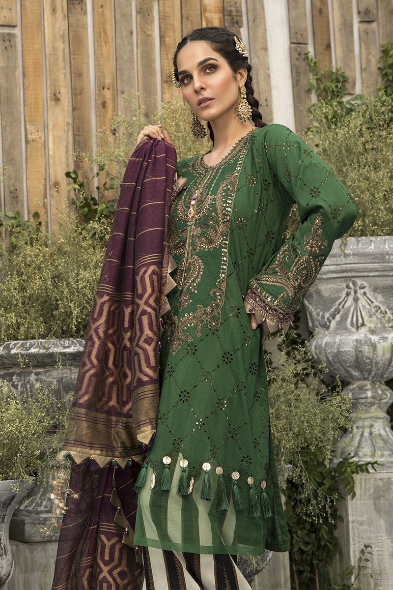 Latest Maria B Eid Lawn Dresses Designs Collection 2020-2021 (21