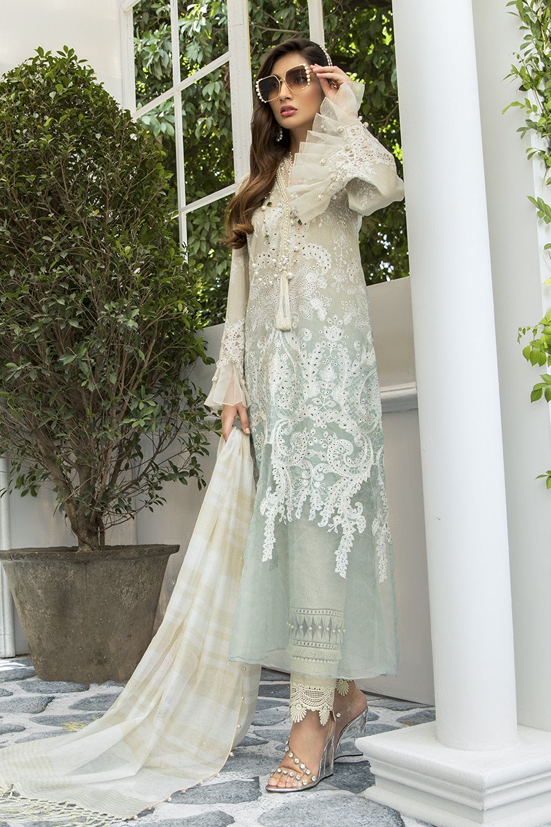 eid lawn dress design 2021
