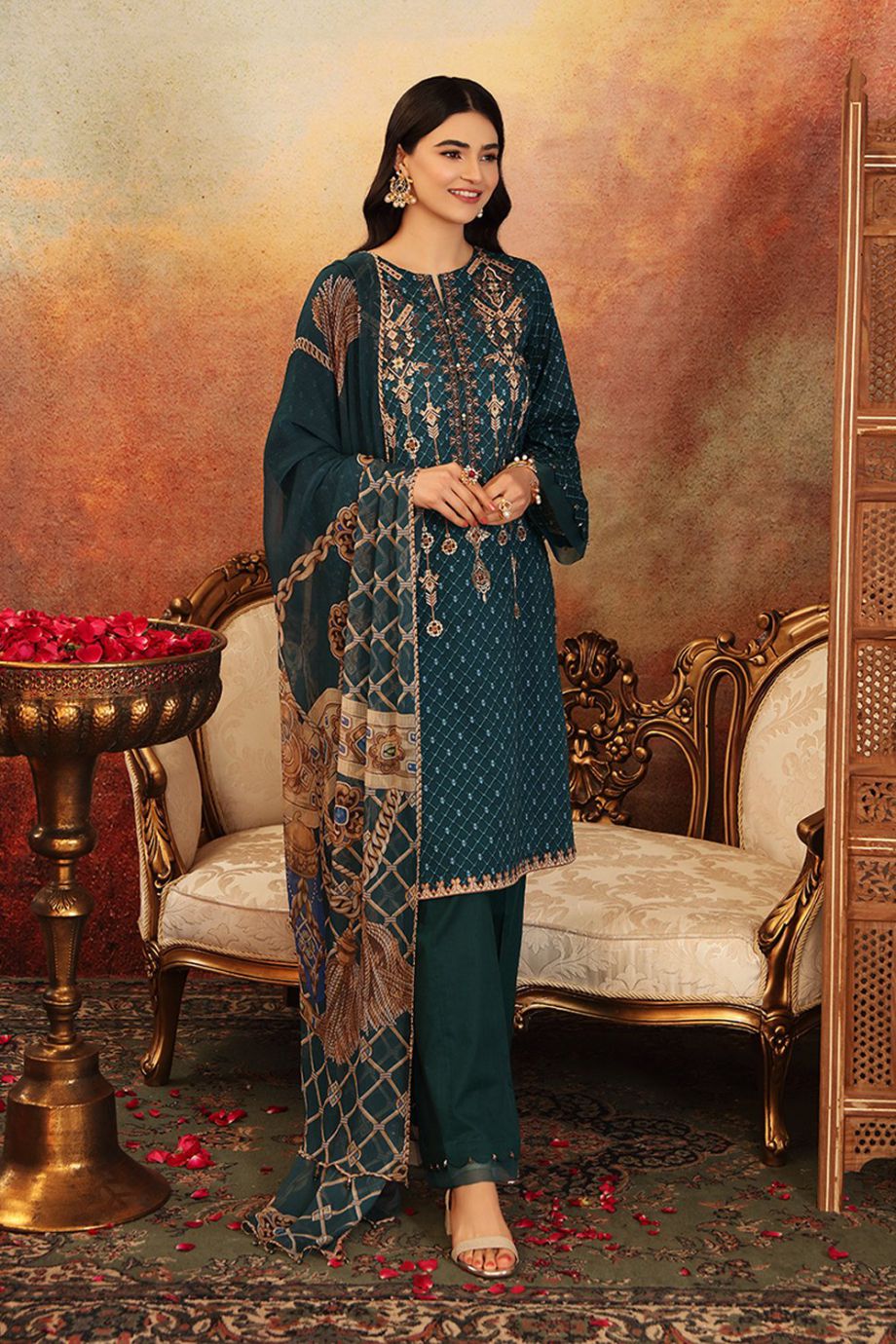 Nishat Linen Latest Eid Luxury Suits Collection (24) - StylesGap.com