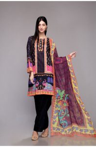 Latest Colorful Kurti Peplum Dresses