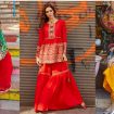 Rang Ja Latest Colorful Kurti Peplum Dresses