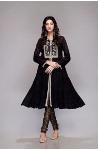 Latest Colorful Kurti Peplum Dresses
