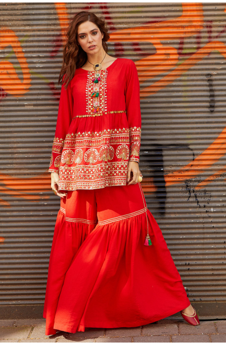 Rang Ja Latest Colorful Kurti Dresses ...