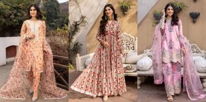 So kamal Eid Luxury Collection Floral Fancy Dresses 2024