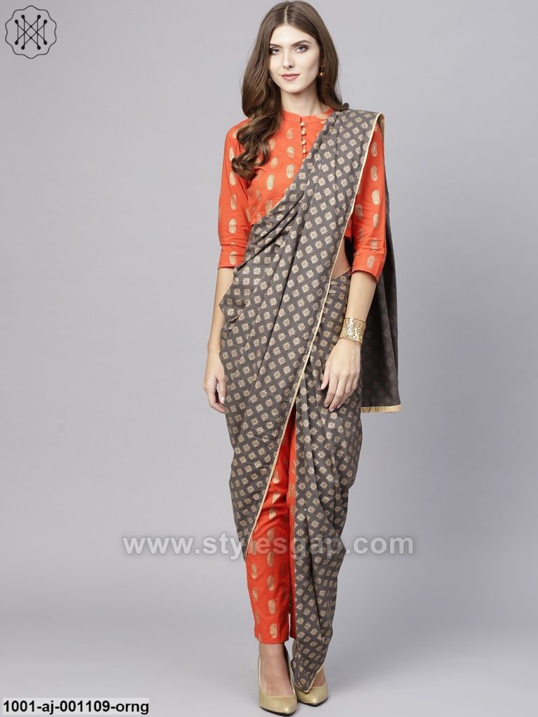 Latest Pant Saree Designs & Trends Collection 2024 30+ Styles