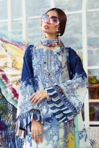 Maria B Printed Embroidered Lawn Collection