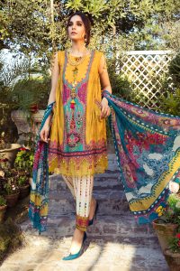 Maria B Printed Embroidered Lawn Collection