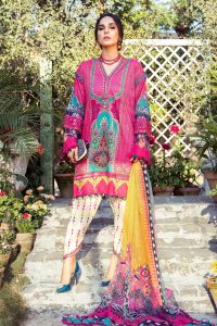 Maria B Printed Embroidered Lawn Collection