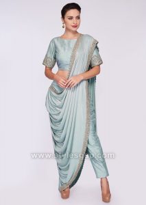 Latest Pant Saree Designs & Trends
