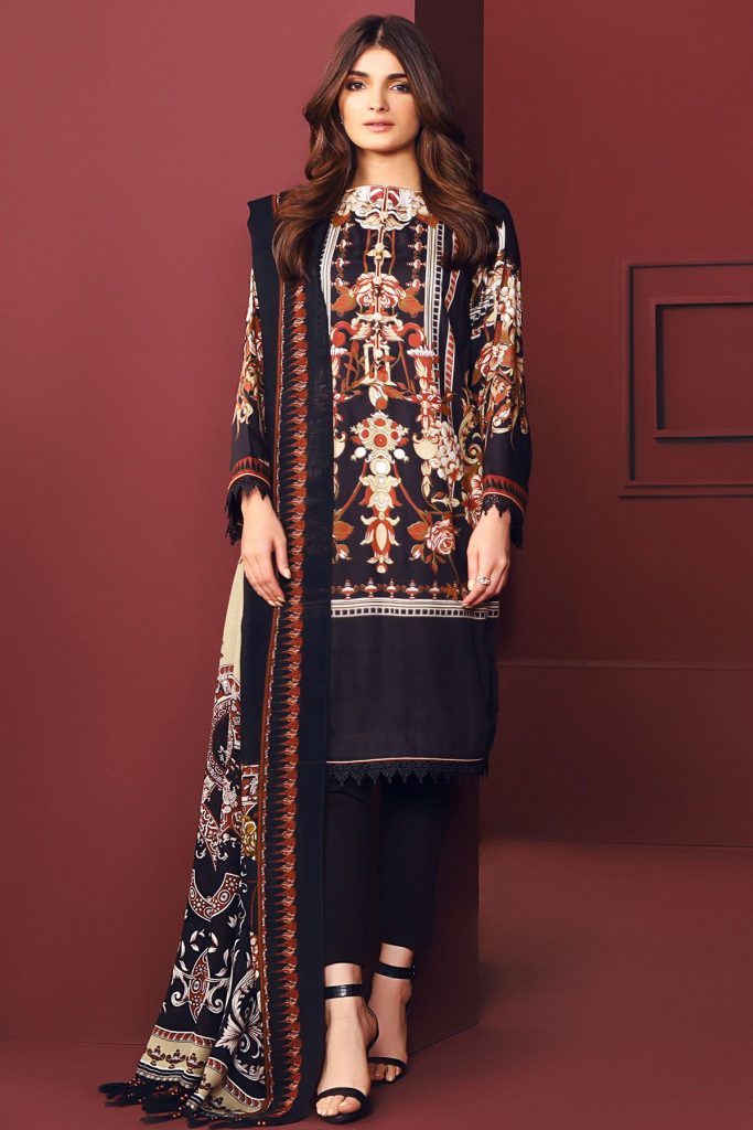 Alkaram Fall Winter Embroidered Dresses Collection 20222023