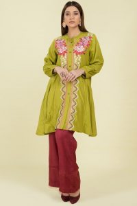 Fall Winter Embroidered Dresses