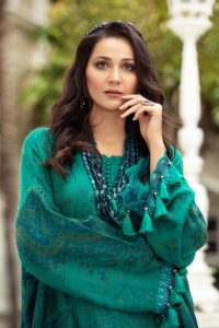 Maria B Latest Winter Linen Dresses Fancy Shawl Collection