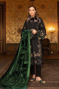 Maria B Latest Winter Linen Dresses Fancy Shawl Collection