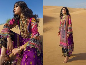 Latest Sana Safinaz Winter Shawl Dresses Collection