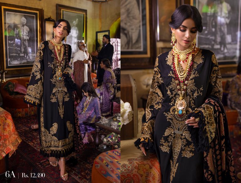 Latest Sana Safinaz Winter Shawl Dresses Collection 20232024