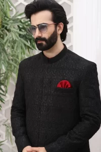beautiful black color princecoat