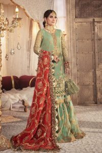 Maria B Embroidered Formal Winter Dresses Collection