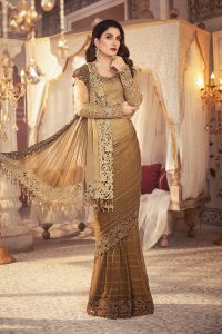 Maria B Embroidered Formal Winter Dresses Collection