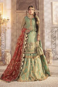Maria B Embroidered Formal Winter Dresses Collection