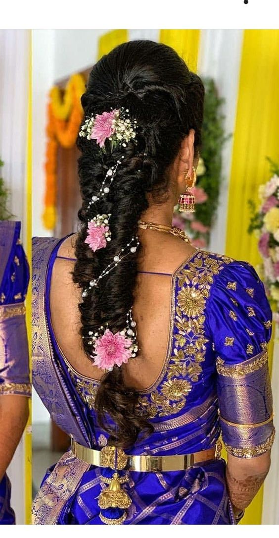 Beautiful Bridal Braids Latest Indian Bridal Wedding Hairstyles Trends 3