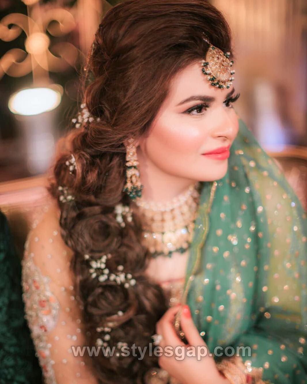  Bridal Braids - Latest Pakistani Bridal Hairstyles Wedding Trends (5 ...