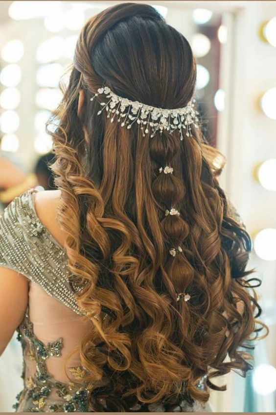 Fashion & Style: Stylish Bridal-Wedding Hairstyle 2014-2015 for Brides and Party  Reception for Girls-Women