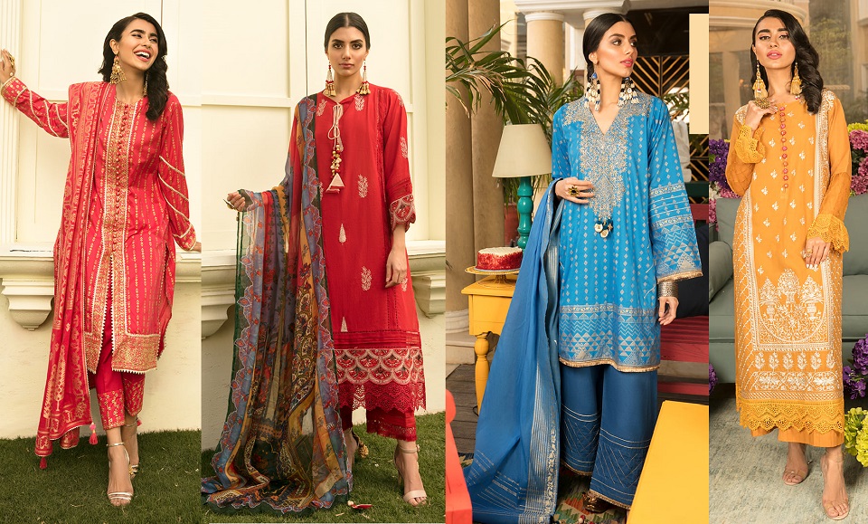 khaadi lawn suits 2019