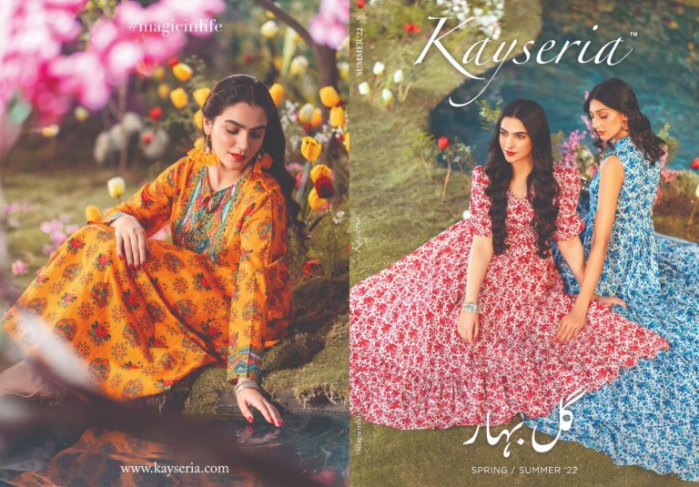 Kayseria Summer Embroidered Embellished Lawn Dresses 2024