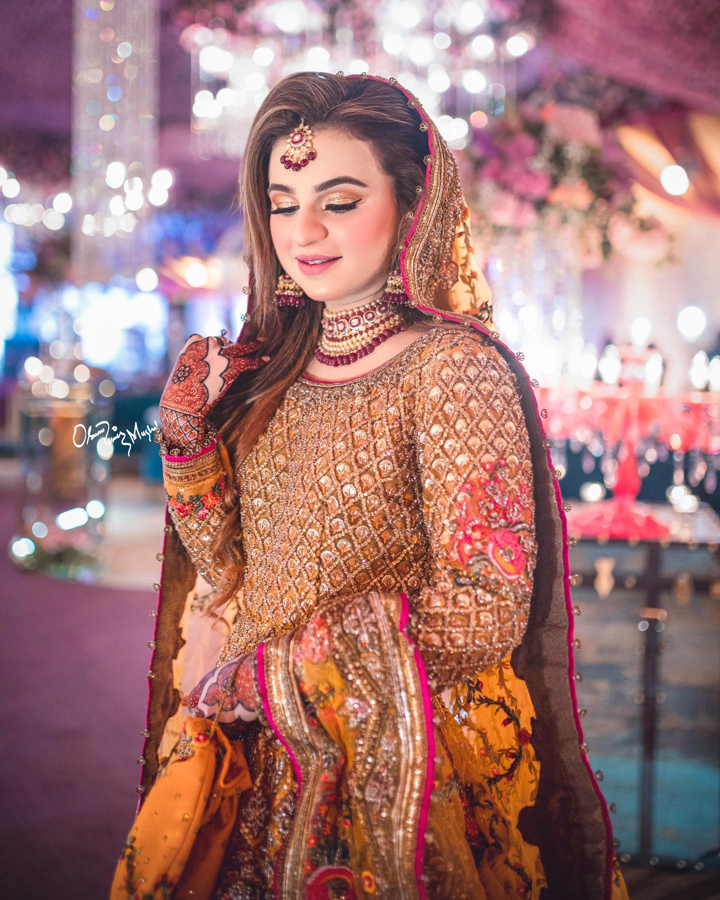 Colour Combination Dress for Mehndi | TikTok