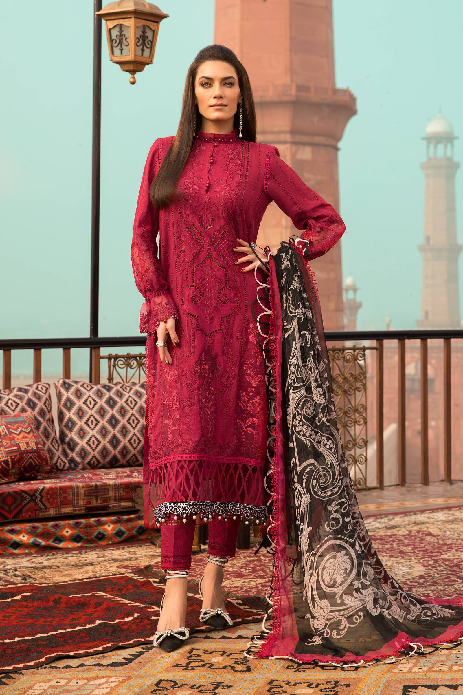 Maria B Lawn Collection 2022 Best Pakistani Designer Summer Dresses (39