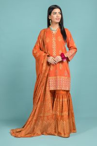 Pret & Printed Kayseria Beautiful Fancy Eid Dresses Collection 2021-2022 (13)