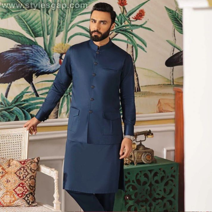 Latest Eid Formal Men Kurta Shalwar Kameez 2023-24 Designs ...